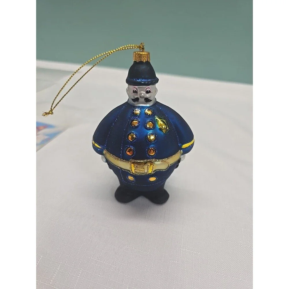 RARE Macy's Thanksgiving Day Parade Harold The Policeman Christmas Ornament
